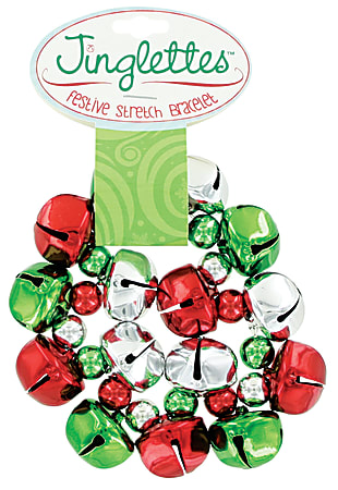 DM Merchandising Jingle Bell Bracelet Multicolor - Office Depot