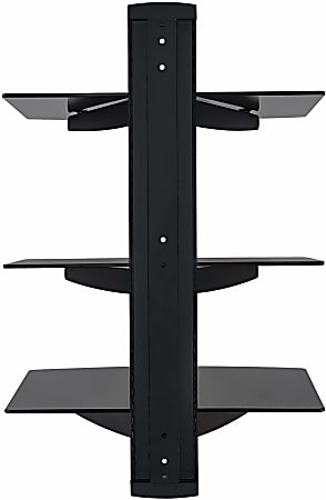 Floating shelf for cable box and store dvd player
