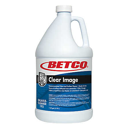 Betco® Clear Image RTU Glass Cleaner, 128 Oz Bottle, Case Of 4