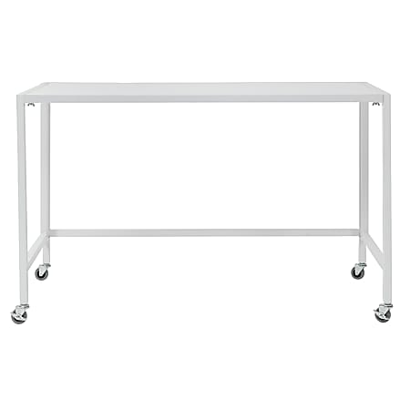 Eurostyle Christel 48"W Folding Writing Desk, White