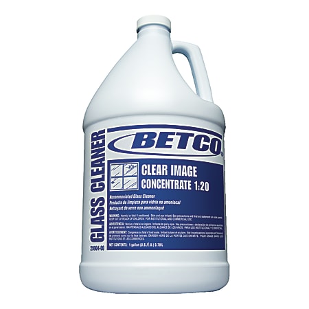 Betco Clear Image Concentrate, 1 Gallon, Pack Of 4