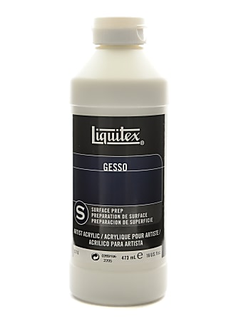 GESSO ACR 16OZ WHT
