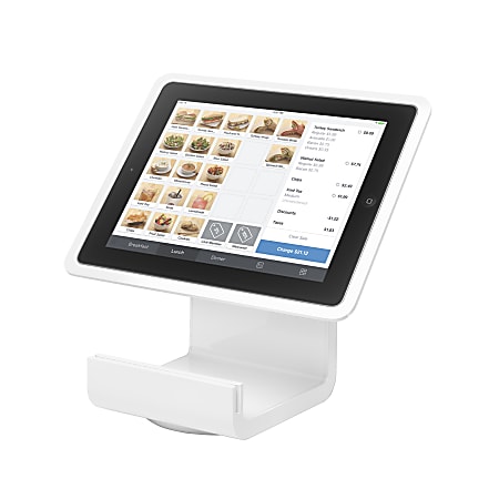Square Point Of Sale Stand For Apple® iPad® Air, White
