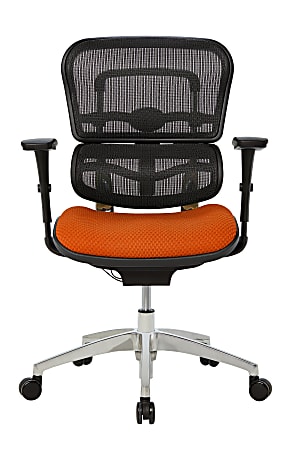 WorkPro 12000 Series Ergonomic MeshPremium Fabric Mid Back Chair