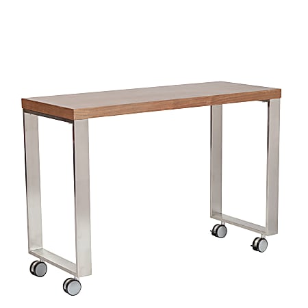 Eurostyle Dillon 40"W Desk Return, Walnut