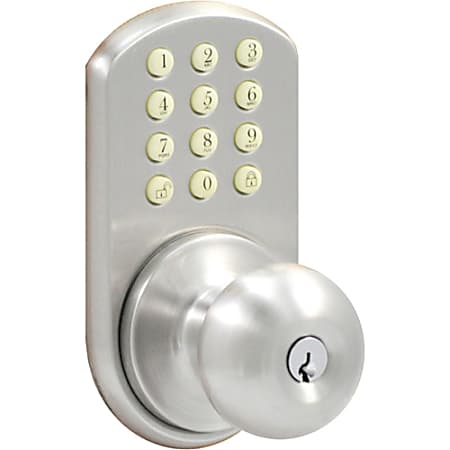 Morning HKK-01SN Touchpad Door Knob For Keyless Keypad Access Device - Key Code - 6 User(s)
