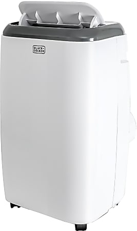 Black Decker Portable Air Conditioner With Heat 8000 BTU White - Office  Depot