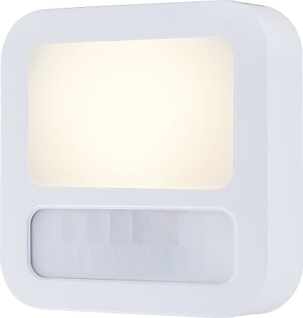 GE Motion-Activated LED Nightlight, White