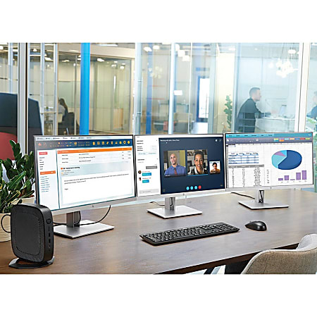 HP t640 Thin Client - AMD Ryzen R1505G Dual-core (2 Core) 2.40 GHz ...