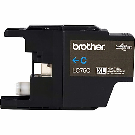 Brother® LC75C Cyan Ink Cartridge, LC75C