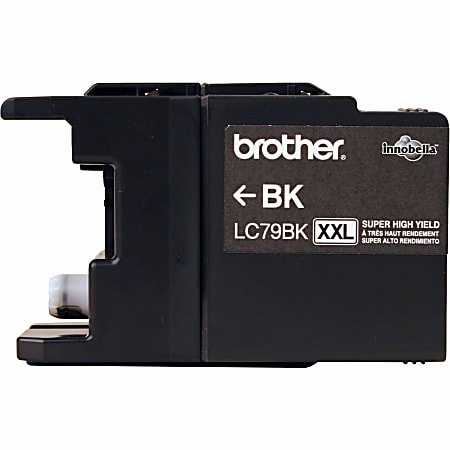 Brother® LC79 Super-High-Yield Black Ink Cartridge, LC79BK,