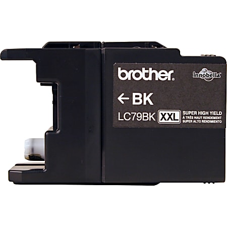 Brother LC79 Black Super High Yield Ink Cartridge LC79BK BRTLC79BK ...