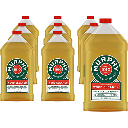 Murphy's Oil Soap Wood Cleaner  Liquid  32 fl oz (1 quart)  Fresh, Murphy Scent  9 / Carton