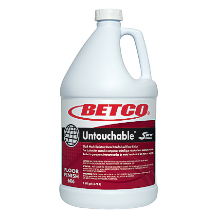 Betco® Untouchable® With SRT Floor Finish, 128 Oz Bottle, Case Of 4
