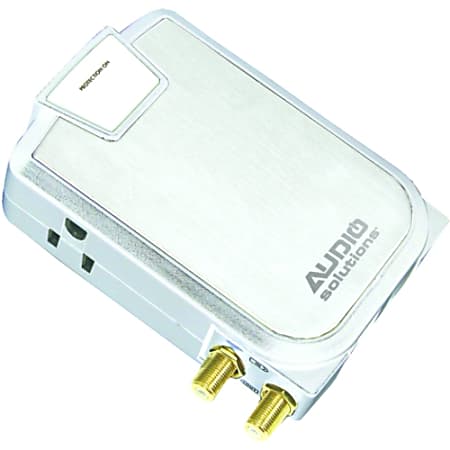 Audio Solutions Rotating Surge AV Wall Tap - Office Depot