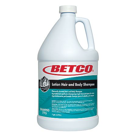 Betco Winning Hands Hair And Body Shampoo, 1 Gallon, Pack Of 4
