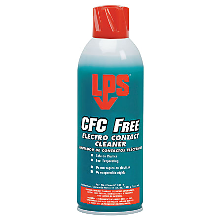 LPS CFC Free Electro Contact Cleaner, 11 oz Aerosol Can