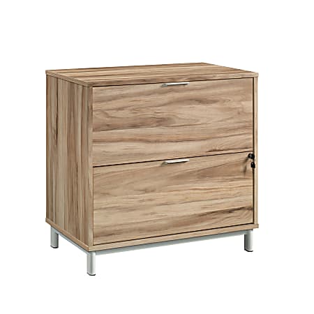 Sauder® Portage Park 37"W x 23-1/2"D Lateral 2-Drawer File Cabinet, Kiln Acacia