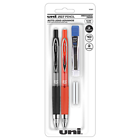 uni-ball® 207 Auto Advancing Mechanical Pencils With Hexagonal