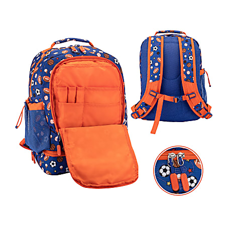 2 lit backpack kid Lion with Rein | Toddler Backpacks ready storage for preschool Bentgo Kids Prints 2 in