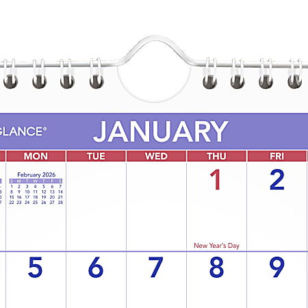 Printable Monthly Calendar 2026