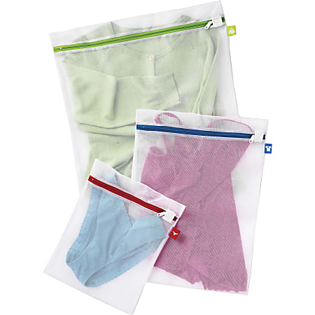 Whitmor Water Bag - 7.01" Width x 9.65" Length x 0.75" Depth - 3/Set - Garment