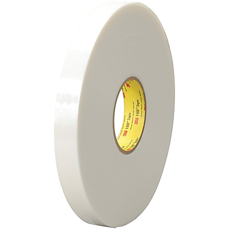 3M™ VHB™ 4622 Tape, 1.5" Core, 1" x 5 Yd., White/Green