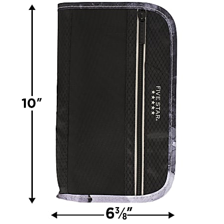 Five Star Xpanz Zipper Pouch Assorted Colors No Color Choice