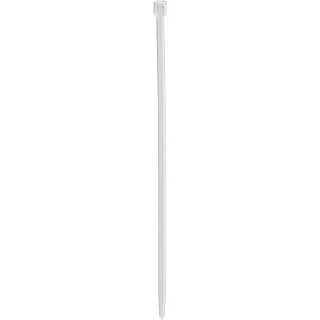 Eagle Aspen Pro Brand Temperature-Rated Cable Ties, 7.5", White, Pack Of 100 Cable Ties, EAS501028