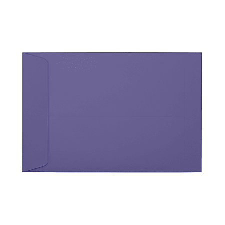 LUX #6 1/2 Open-End Envelopes, Peel & Press Closure, Wisteria, Pack Of 500