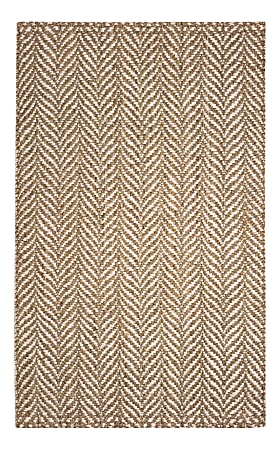 Anji Mountain Sandscape Jute Rug, 10' x 14', Multicolor