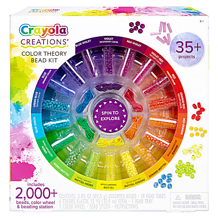 Fashion Angels Crayola Creations Color Theory Bead Set