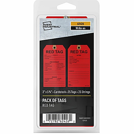  Sale Price Tags (Red/White) Case of 1000, 70876 : Office  Products