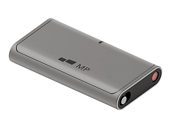 Mobile Pixels Mouse/Presentation Pointer - Travel Mouse - Wireless - Bluetooth - Gray - TouchPad - Small Hand/Palm Size