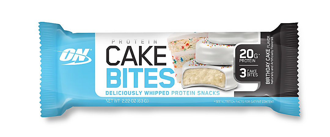 Cake Bites Birthday Cake Protein Bar, 2.22 Oz