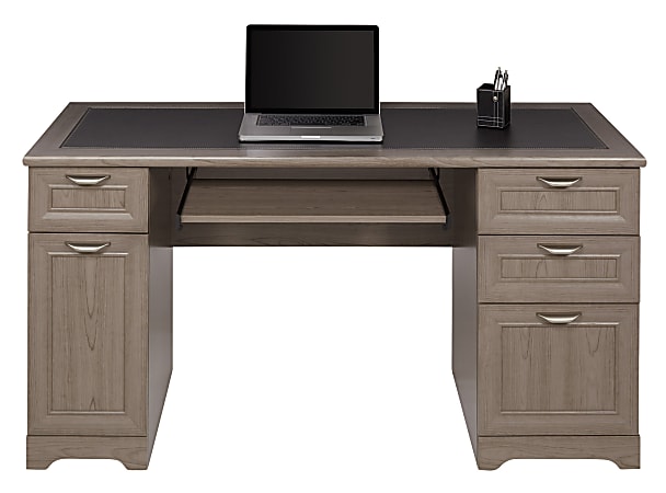 Realspace Magellan 59 W Managers Computer Desk Gray Office Depot