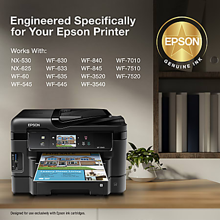 Epson 127 Black126 DuraBrite Cyan Magenta Yellow High Yield Ink