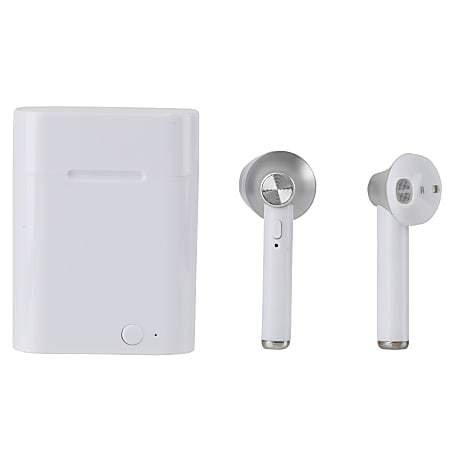 Vivitar Air Vibes Bluetooth In Ear Headphones White VZ40031W SIL