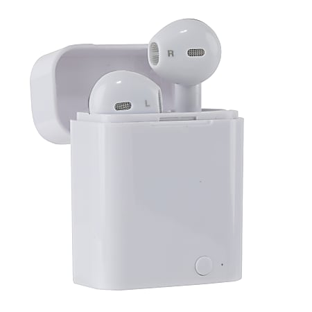Vivitar Air Vibes Bluetooth In Ear Headphones White VZ40031W SIL
