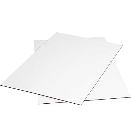 White cardboard sale