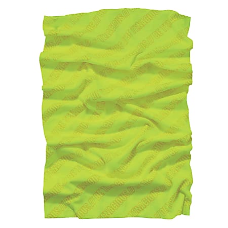 Ergodyne N-Ferno 6491 Reversible Thermal Multi-Band Bandana, One Size, Lime