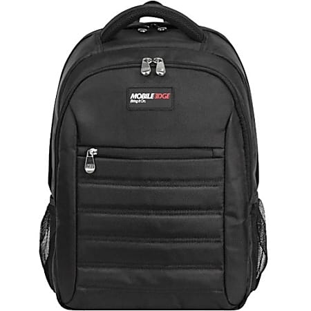 Mobile Edge Carrying Case (Backpack) for 17" MacBook, Book - Black - Shoulder Strap, Handle - 18" Height x 8.5" Width
