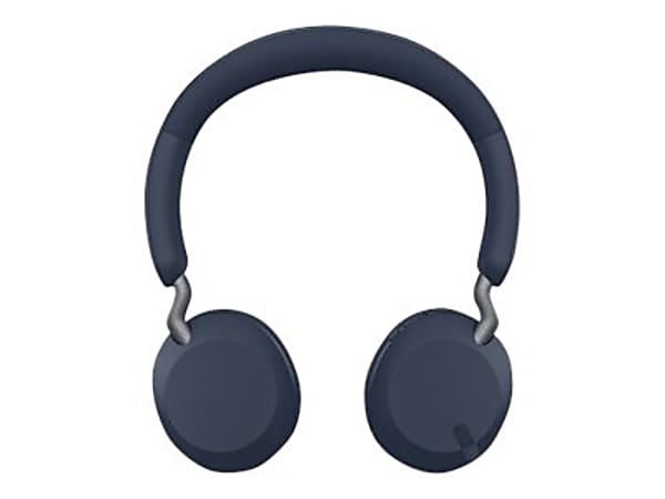 Jabra Elite 45h Headphones with mic on ear Bluetooth wireless navy