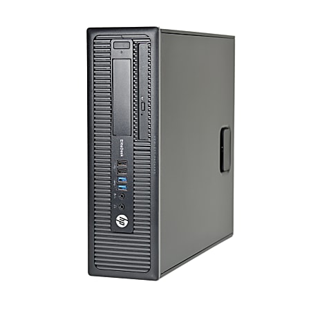 HP EliteDesk 800 G1 Refurbished Desktop PC, Intel® Core™ i7, 8GB Memory, 256GB Solid State Drive, Windows® 10, OD2-0259