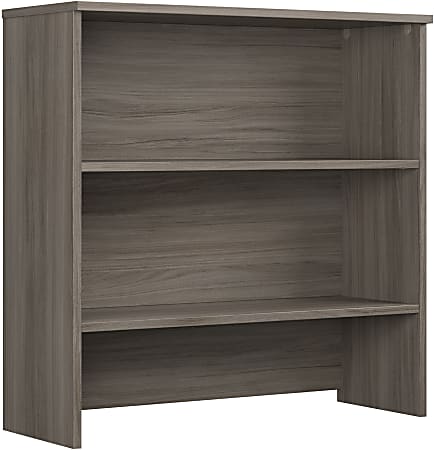 Sauder® Affirm Bookcase Hutch, 36”H x 35-1/2”W x 14-1/2”D, Hudson Elm