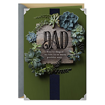 Hallmark Father's Day Card for Dad (You Shaped My Life)