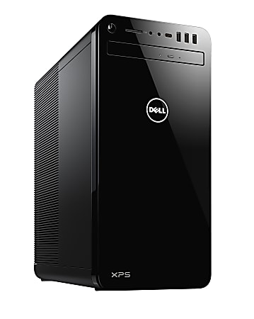Dell™ XPS Desktop PC, Intel® Core™ i7, 16GB Memory, 2TB Hard Drive, Windows® 10, XPS8930-7401BLK-PUS, GeForce GTX 1050 Ti