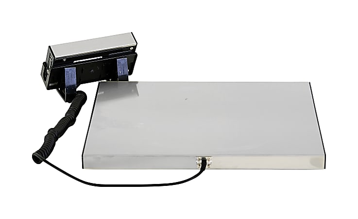 Brecknell Portable Shipping Scale - 400 lb / 181 kg Maximum Weight Capacity - White