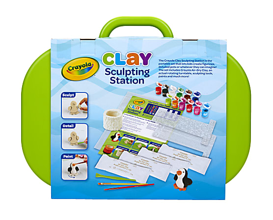 Crayola Clay Sculpting Station Assorted Colors - Office Depot