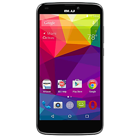BLU Studio G Plus S510Q Cell Phone, Black, PBN200923